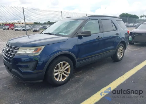 2016 Ford Explorer z USA, uszkodzony, nr VIN 1FM5K7B84GGA60596